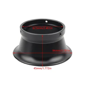 <span class=keywords><strong>50mm</strong></span> <span class=keywords><strong>moto</strong></span> corps systèmes filtre à Air klaxon tasse carburateur vent tasse pour PWK 21 24 26 28 30 32 34 PE 28 30 motos - Product Image 5