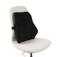 Coussin de dossier pliable, pour soulager la douleur, en mousse à mémoire de forme, Support lombaire, pour chaise arrière