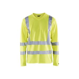 Blaklader-เสื้อยืดแขนยาว UV Hi-Vis 338110703300XL สีเหลือง-EAN 7330509369128 HI-VIS Workwear - Product Image 1