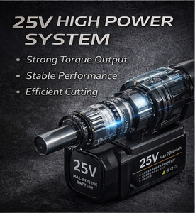 <span class=keywords><strong>Sécateur</strong></span> <span class=keywords><strong>Électrique</strong></span> Professionnel <span class=keywords><strong>Filaire</strong></span> Sans Balais 830B, Coupe-Arbres 2.6Ah - Product Image 5