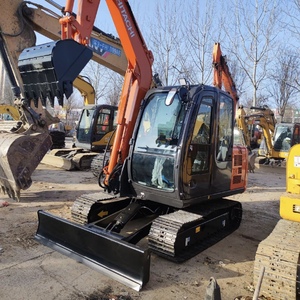 Miniexcavadora Usada Original Hitachi ZX60C-6A de 6 Toneladas, Bajo Número de Horas, Lista para Trabajar, Hitachi Zx55 Zx60 Zx70 - Product Image 3