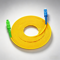 Simplex 2.0mm 3.0mm PVC Single Mode Single Fiber Jumper Whoselase Fiber Patch Cord Fibra Optica