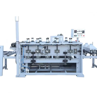 Machine de plastification automatique pour films PVC et papier |   Épandeur de colle chaude et froide de 1220 mm de largeur pour panneaux MDF et habillages de portes en bois
