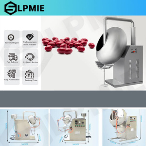 Lpmie thương mại tự động Đường máy sơn thép không gỉ PAN Máy sô cô la Panning máy cho kẹo - Product Image 2