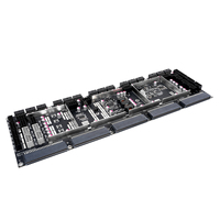 Carte de distribution d'alimentation redondante OEM 8000W à module quadruple, refroidissement par ventilateur ATX, SATA HDD pour le minage et les fermes de rendu de centres de données