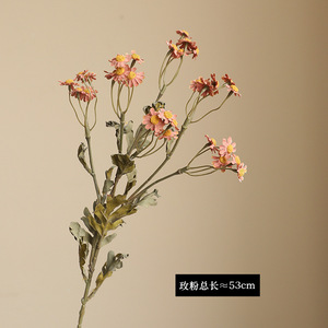 Autumn Color Small Chamomile Pastoral Retro Home Hotel Floral Silk Flower <strong>Daisy</strong> Wedding Decoration Artificial Flowers <strong>Gifts</strong> - Product Image 3