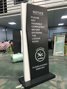 لافتة أسعار عمودية قائمة بذاتها مخصصة لمحطات الوقود، معدات إضاءة LED، لافتة عمودية لمحطات البنزين - Product Image 5