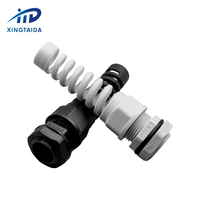 PGS13.5 Presse-étoupe de fixation de câble en plastique Nylon pleine grandeur scellé Flexible IP68 étanche Type PG Presse-étoupe