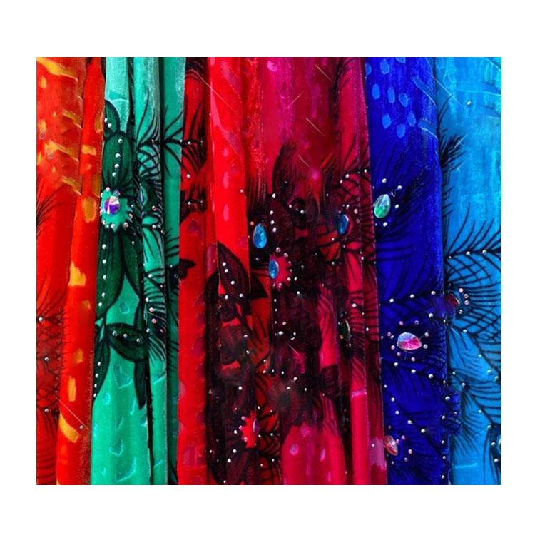 Лидер продаж, бархатная ткань из Жоржетта, бархатная ткань для платья