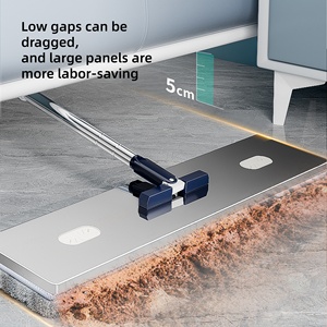 Cây lau nhà thông minh đa năng, đầu lau xoay 360 độ, lau khô ướt, chất liệu microfiber, dễ dàng vệ sinh, lau sạch mọi bề mặt, nhà nổi, tường, thùng chứa. - Product Image 6