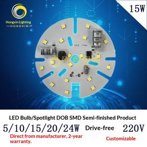 डॉब फ्लिकर-मुक्त ड्राइवर-मुक्त एलईडी लाइट स्रोत पैनल डाउनलाइट फर्नीचर इनडोर बल्ब 80-90 2 साल की वारंटी - Product Image 3