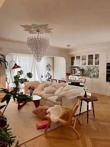 Ensemble de canapés d'angle blancs modernes de style nordique pour salon et chambre, canapés en tissu avec rembourrage en mousse compressée en option pour appartement - Product Image 3