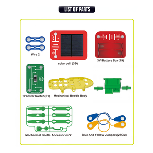 Sáng Tạo Cơ Khí Bọ Điện Tử Xây Dựng Khối Với Tự Làm Lắp Ráp Cho Trẻ Em Khoa Học Dự Án Giáo Dục Đồ Chơi Quà Tặng - Product Image 4