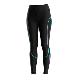 Ensemble de sport pour femmes noires : débardeur court et leggings de compression taille haute avec coutures plates pour l'entraînement et le yoga - Product Image 4