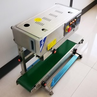 Machine de cachetage de thermoscelleuse continue semi-automatique de sac en plastique de FR-770II pour le sac de papier d'aluminium