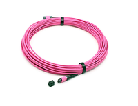 Kabel Breakout MPO 12 96 Serat LC Multimode Optical Patch Cord OM4 Fiber Patch Cable Produk terlaris di pusat data