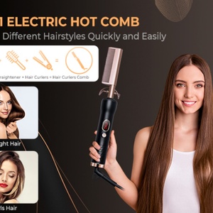 หวีร้อน 2 in 1 สำหรับยืดผมและจัดแต่งทรงผม - Product Image 5