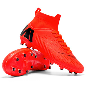 Nuevas zapatillas de fútbol juveniles unisex de estilo transfronterizo, calzado deportivo para entrenamiento en césped artificial, zapatillas deportivas - Product Image 4