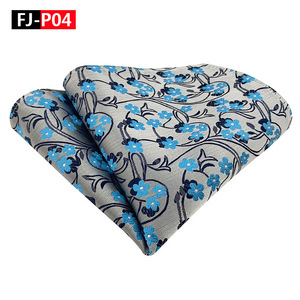 25*25cm Paisley tay cán Mens 100% lụa túi vuông tùy chỉnh in ấn - Product Image 4