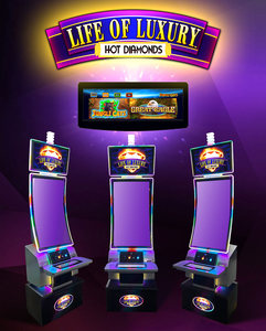 43 pollici abilità curva macchina da gioco Cabinet vita del gioco di lusso diamante caldo versione 2 in 1 tabellone di gioco - Product Image 3
