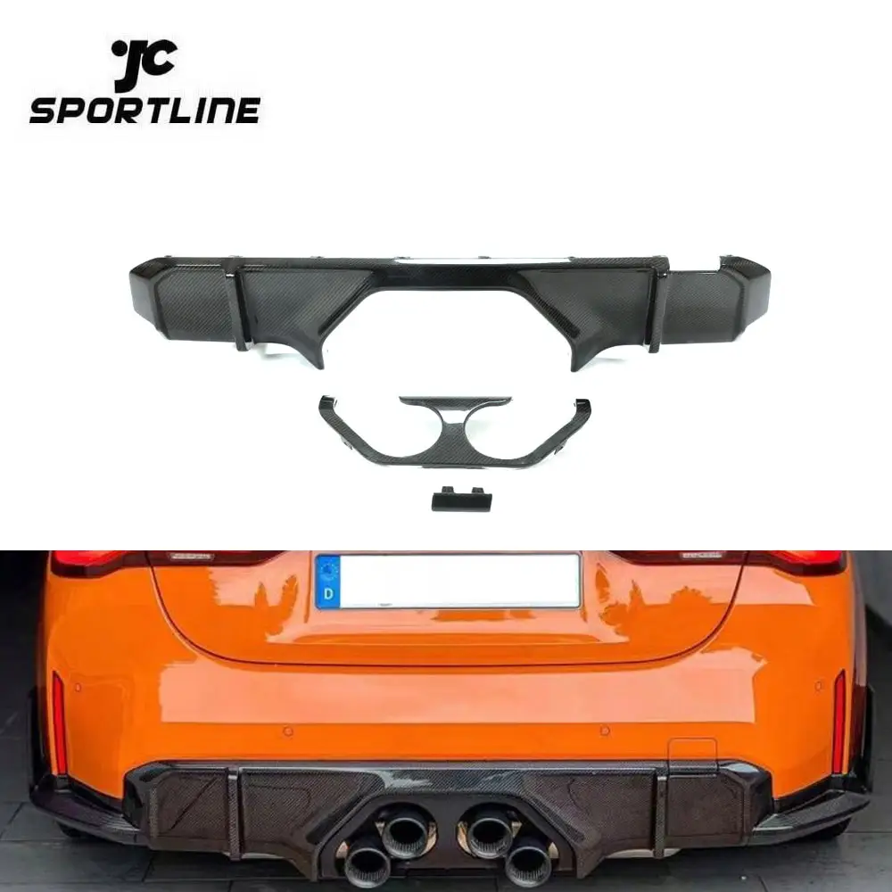 Dry Carbon M4 Rear Bumper G82 Rear Diffuser for BMW G80 M3 G83 M4 Competition 2021 2022