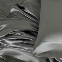 Élégant Vente Chaude Satin Taie D'oreiller Literie Couette Luxuriant