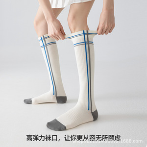 2026 Spring/Summer New Quick-Drying <b>Compression</b> <b>Socks</b> for Women, Suitable for Sports, Fitness, Cycling, Micro-<b>Compression</b>, - Product Image 3