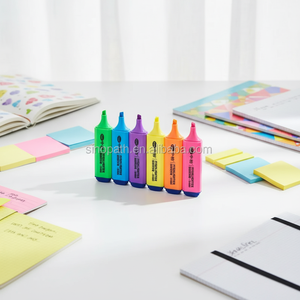 Set di 7 Pennarelli Evidenziatori per Graffiti Sipa SH889 di Alta Qualità con <span class=keywords><strong>Punta</strong></span> a Scalpello Personalizzabili a Marchio Privato - Product Image 2