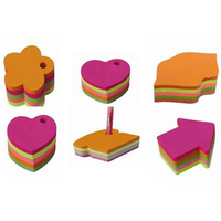 Blocs-notes autocollants carrés découpés sur mesure professionnels, papier écologique, couleurs personnalisées, imprimés multifonctionnels