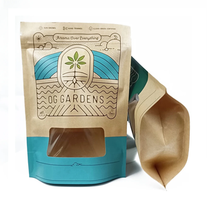 Bolsas de Embalaje con Cierre Hermético y Fondo, de Aluminio y Mylar, a Prueba de Olores, para Barras de Chocolate, Café, Té y Comestibles, con Diseño Personalizado - Product Image 3