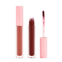 Gloss à lèvres pailleté de bonne qualité, sans logo, sans cruauté, brillant, imperméable, rouge à lèvres mat