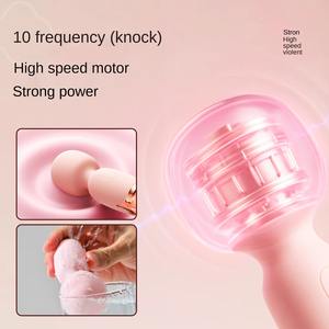 大人気 10段階振動 デトネーション ミニマッサージワンド USB給電式 クリトリス刺激 女性向け AVバイブレーター - Product Image 3