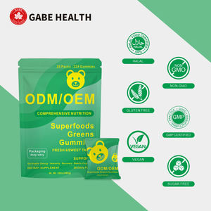 Gomitas de Superalimentos Verdes Personalizadas OEM, Gomitas de Espinaca para Mejorar la Inmunidad, Suplemento para la Salud de la Piel y el Intestino, Marca Privada - Product Image 3