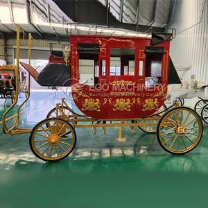 2025 nouveau Style timbre tiré par des chevaux chariot entraîneur de courrier chine chariot tiré par des chevaux transport spécial dessiné par des chevaux - Product Image 1