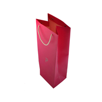 Sac en papier personnalisé imprimé, recyclable, avec poignée longue, pour emballage de perruques, avec bande longue pour corset à cheveux