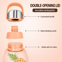 Bouteille d'eau sport en Tritan en gros, anti-fuite, sans BPA, à boire directement, réutilisable, design sportif, pour voyage en extérieur, entièrement sécurisée