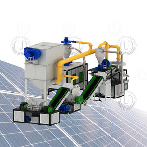 เครื่องรีไซเคิลแผงโซลาร์เซลล์ที่มีอัตราการกู้คืนสูง ระบบอัตโนมัติสำหรับการบดและแยกโมดูล PV - Product Image 6