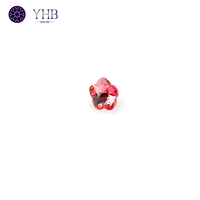 Mode fleur fantaisie verre pierres cristal Hotfix strass support plat bricolage ongles strass
