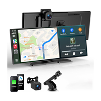 Transforma Cualquier Auto con Pantalla Inteligente 4K para Tablero de Instrumentos con CarPlay Inalámbrico y Android Auto - Monitor Portátil para Auto Completamente Laminado