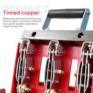 ANTIER HD11F高安全誤操作防止ナイフスイッチ 3P 4P 200A-1500A DC220V OEM ODM 工場直販 - Product Image 6