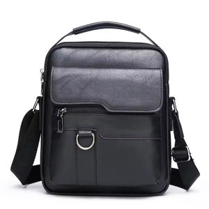 Borsa a <span class=keywords><strong>Tracolla</strong></span> Personalizzata in <span class=keywords><strong>Pelle</strong></span> PU di Lusso Impermeabile per Viaggi d'Affari Borsa Messenger da <span class=keywords><strong>Uomo</strong></span> - Product Image 6