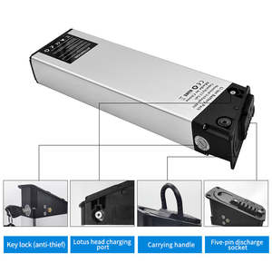 Zusammen klappbare E-Bike-Batterie 48V 10,4 Ah 12,8 Ah 14Ah für 3, 0 elektrische Fahrrad batterien 500W 750W Motor akku - Product Image 5