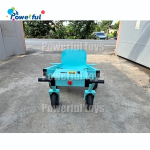 Chariot à palettes électrique motorisé commercial avec treuil, déplacement facile, remorque de voiture, château gonflable pour le déplacement de structures gonflables - Product Image 5