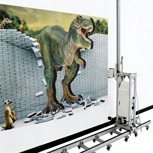 Digital Wall Printer Machine 3D Vertical and Machine Wall Painting Printer for Digital Art