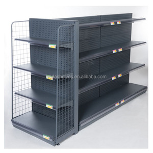 Metallo negozio di alimentari gondola scaffale del supermercato dimensione e colore può essere personalizzato - Product Image 1