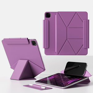 Nuova Custodia Magnetica Leggera Origami <span class=keywords><strong>per</strong></span> <span class=keywords><strong>iPad</strong></span> <span class=keywords><strong>Pro</strong></span> 11 Pollici (<span class=keywords><strong>Pro</strong></span> 2a/3a/4a Generazione) con Scomparto <span class=keywords><strong>per</strong></span> Penna - Product Image 1