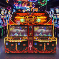 Crazy Devil City 2ème génération, machine de jeu d'arcade à jetons, loterie, double joueur, langues chinois/anglais, matériel, 6 ans