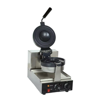 Nouvelle machine à gaufres commerciale électrique FuQi UFO Burger Maker en acier inoxydable scellé avec thermostat réglable 220V/110V
