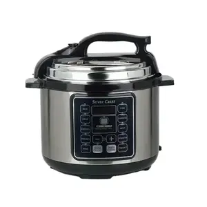 6L Smart Schnell kochtopf Hochwertige digitale Reiskocher aus Edelstahl Multi Commercial Household Cooker