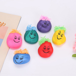 Nuovo Prodotto Giocattolo Antistress in TPR Super Elastico con Faccia Sorridente e Cambia-umore per Bambini e Bambine - Product Image 3